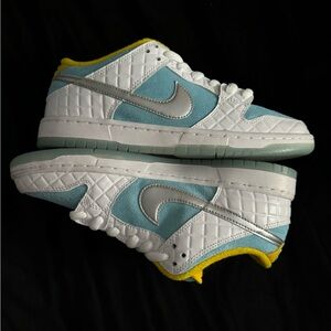 Nike Dunk Low SB Lagoon Pulse x FTC shoes